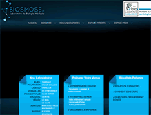 Tablet Screenshot of laboratoire-biosmose.fr